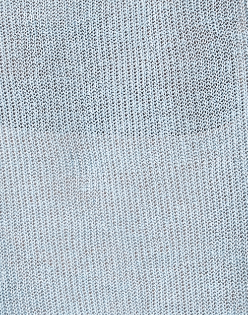 Fabric image - White + Warren - Blue Linen Knit Top