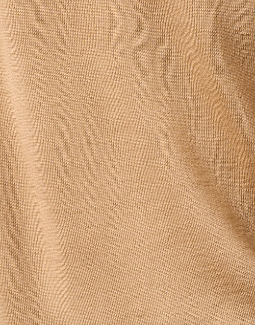 Fabric image - Veronica Beard - Kase Tan Wool Top 