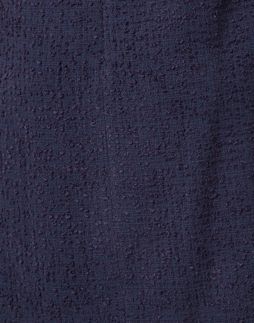 Fabric image - L.K. Bennett - Morten Navy Tweed Skirt