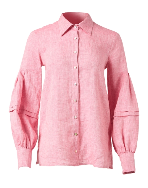 Product image - 120% Lino - Pink Linen Shirt