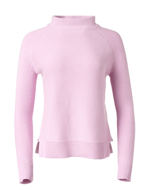Product image - Kinross - Pink Garter Stitch Cotton Sweater