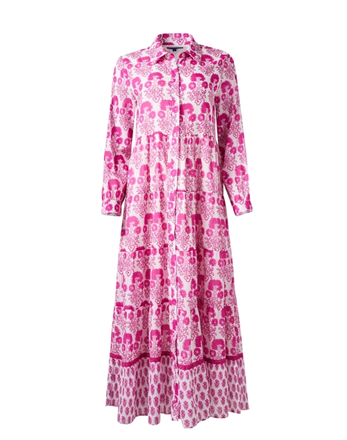Product image - Ro's Garden - Jinette Pink Print Maxi Dress