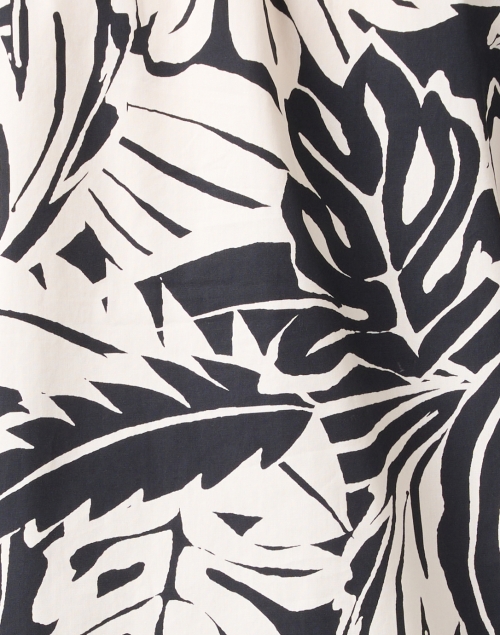 Fabric image - Brochu Walker - Asteria Black and White Print Blouse