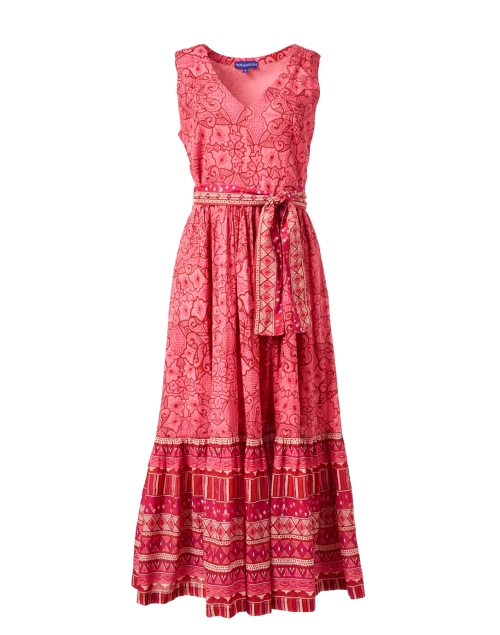 Product image - Ro's Garden - Mariana Red Print Cotton Dress