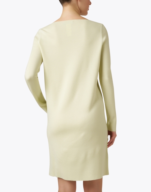 Back image - Fabiana Filippi - Mint Wool Dress
