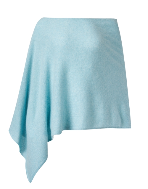 Product image - Minnie Rose - Sea Blue Cashmere Ruana 