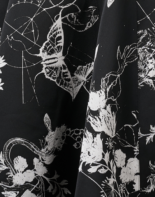 Fabric image - Jason Wu Collection - Black and White Print Dress