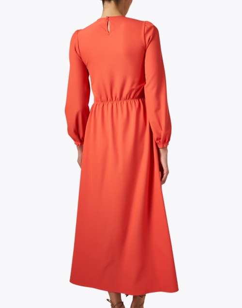 Back image - Loretta Caponi - Lea Red Dress