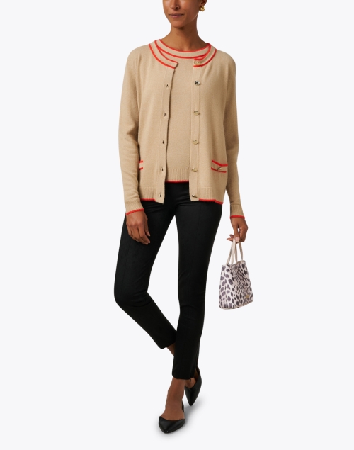 Look image - Weill - Sihane Camel Cashmere Cardigan