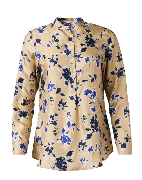 Product image - Rosso35 - Beige Print Silk Blouse
