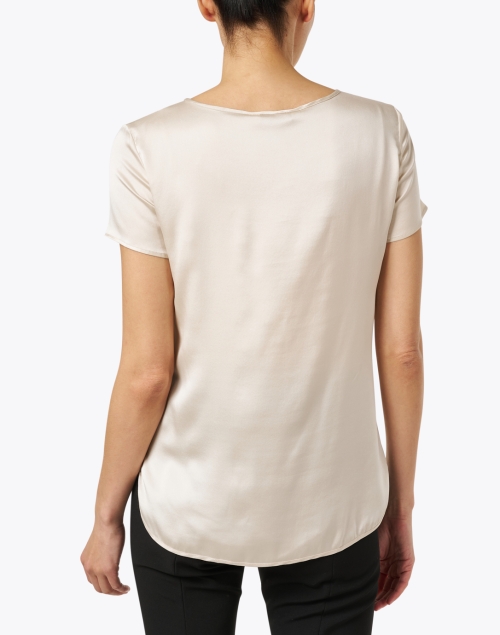 Back image - Max Mara Leisure - Cortona Ivory Silk Shirt