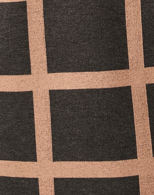 Fabric image - J'Envie - Black and Tan Reversible Jacket