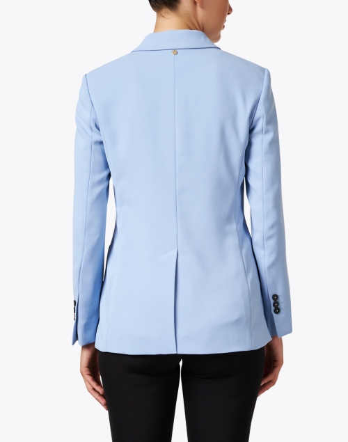 Back image - Marc Cain - Light Blue Double Breasted Blazer