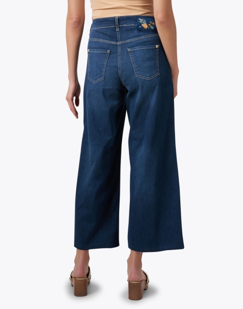 Back image - MAC Jeans - Dream Blue Wide Leg Jean