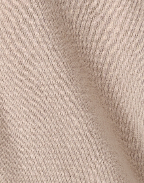 Fabric image - White + Warren - Beige Cashmere Sweater