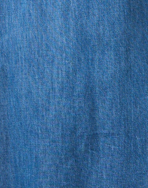 Fabric image - Veronica Beard - Ruben Blue Denim Shirt Dress