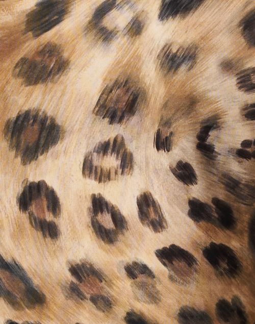 Fabric image - St. John - Neutral Leopard Print Top