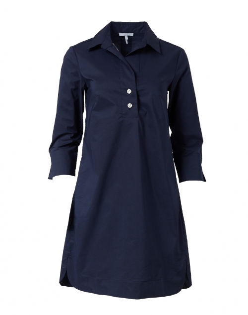 Product image - Hinson Wu - Aileen Navy Stretch Cotton Dress