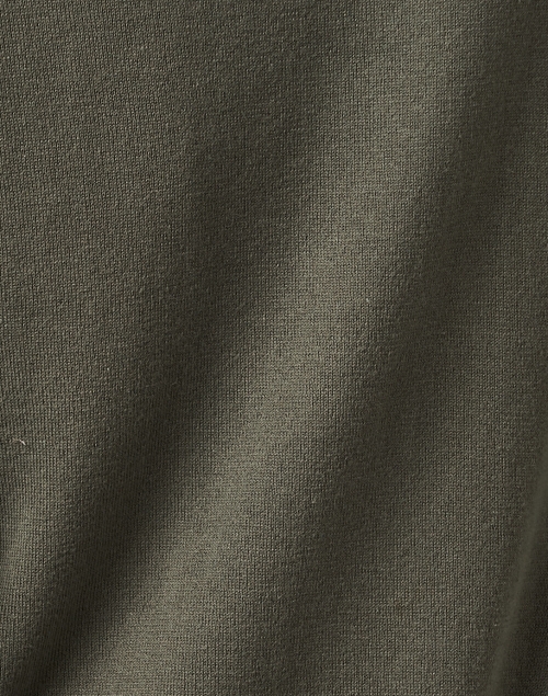 Fabric image - Blue - Green Pima Cotton Boatneck Sweater