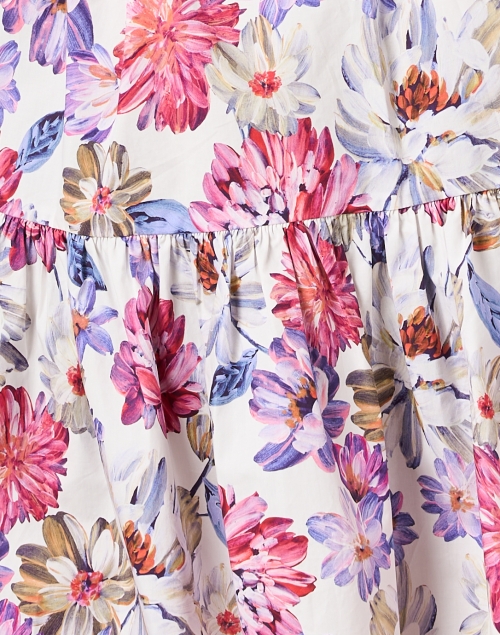 Fabric image - Christy Lynn - Emi Multi Floral Print Shirt Dress