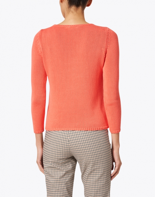 Back image - Leggiadro - Coral Cotton Pullover