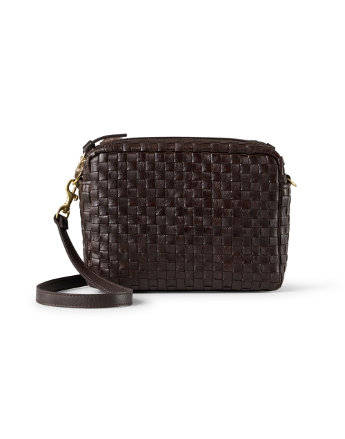Product image - Clare V. - Midi Sac Brown Leather Crossbody Bag