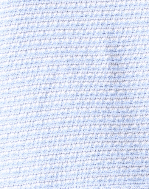 Fabric image - Kinross - Blue Cotton Textured Sweater