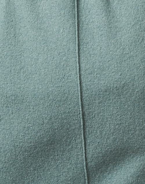 Fabric image - Harris Wharf London - Laurel Blue Wool Cardigan