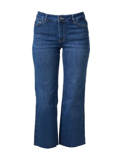 Product image - Elliott Lauren - Medium Blue Wide Leg Cropped Jean