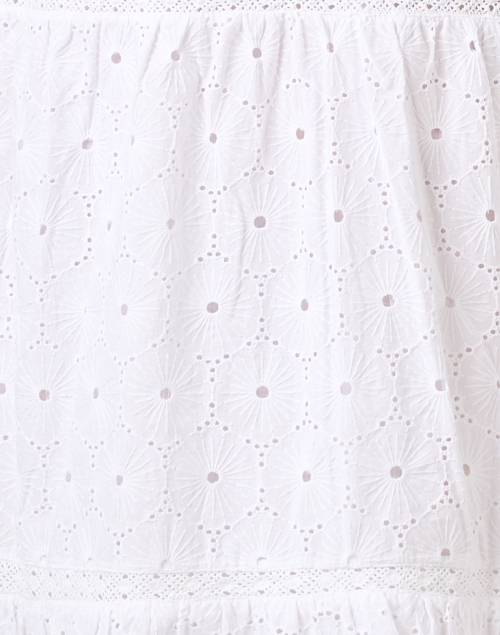Fabric image - Sail to Sable - White Eyelet Cotton Dress