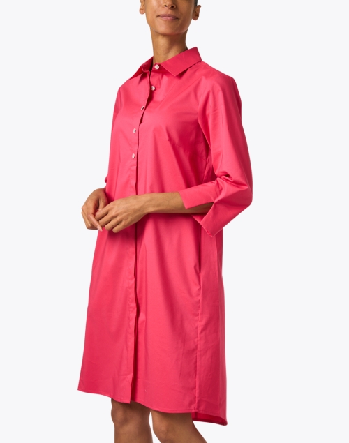 Front image - Hinson Wu - Isabella Pink Shirt Dress
