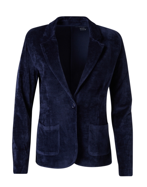 Product image - Majestic Filatures - Navy Cotton Velour Blazer