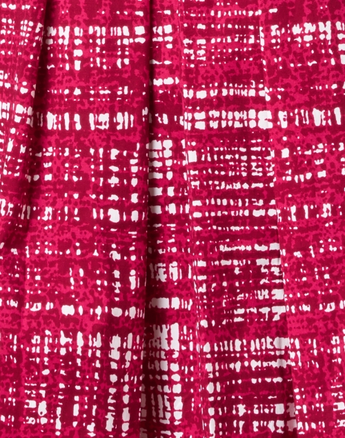 Samantha Sung - Audrey Pink Printed Stretch Cotton Dress