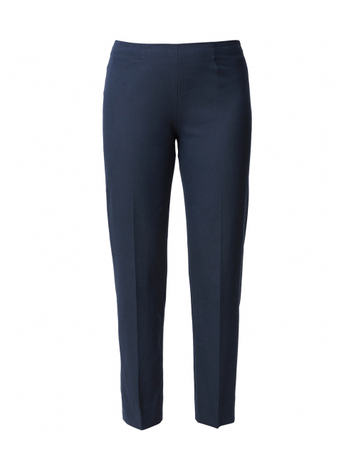 Product image - Piazza Sempione - Monia Navy Stretch Cotton Pant
