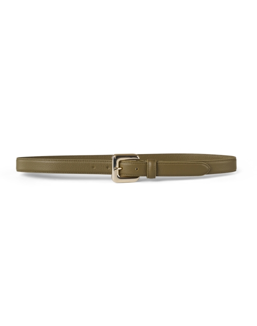 Product image - Gavazzeni - Glossinia Khaki Green Leather Belt