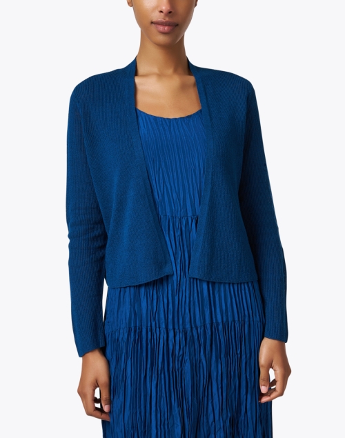 Front image - Eileen Fisher - Atlantis Cropped Cardigan