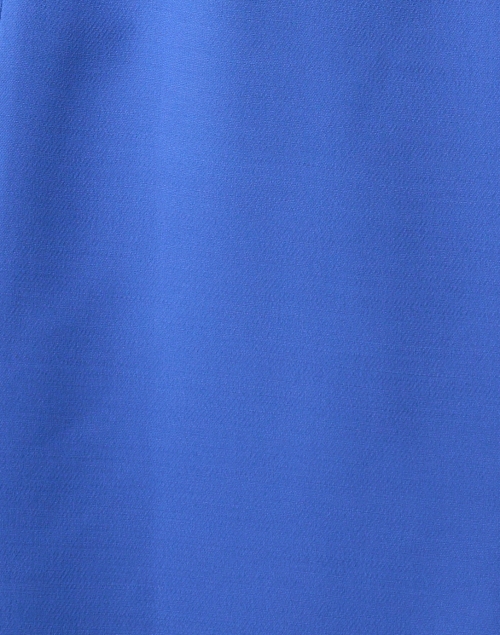 Fabric image - Lafayette 148 New York - Blue Wool Crepe Cocktail Dress