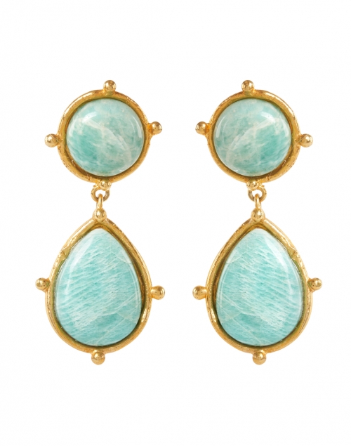 Sylvia Toledano - Two Amazonite Stone Drop Earrings