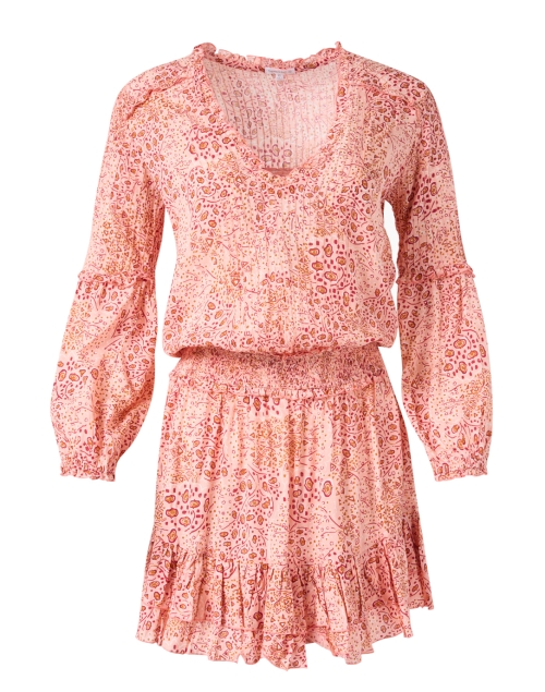 Poupette St Barth Ilona Pink Print Dress
