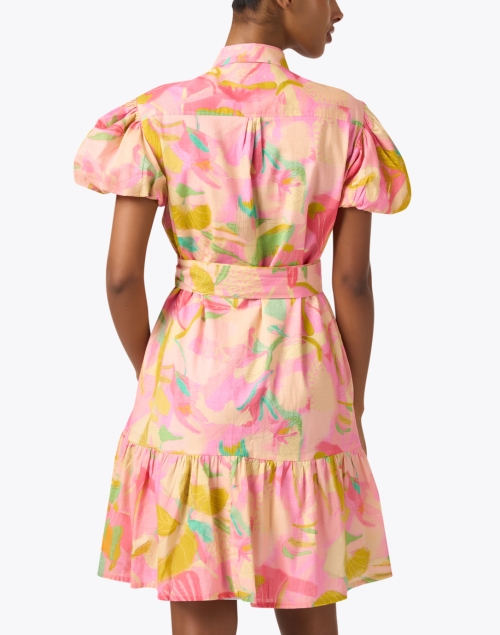 Back image - Bella Tu - Olivia Pink Floral Dress