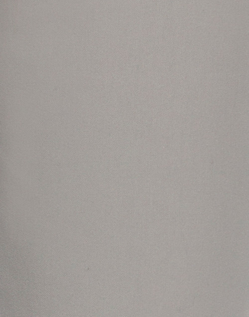 Fabric image - Piazza Sempione - Monia Pale Grey Stretch Cotton Pant