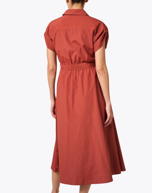 Back image - Brochu Walker - Fia Tuscan Red Shirt Dress 