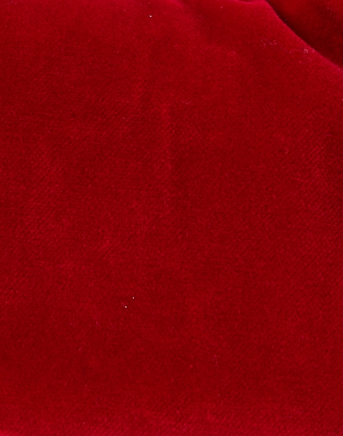 Fabric image - Frances Valentine - Cece Cranberry Red Velvet Bag