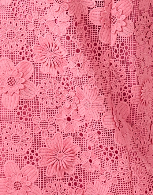 Fabric image - Abbey Glass - Heidi Pink Lace Dress