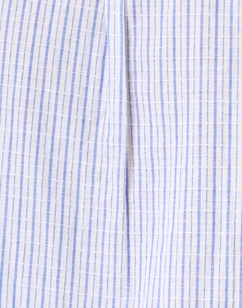 Fabric image - Xirena - Beau Blue Stripe Shirt