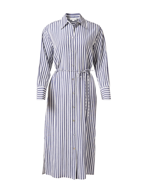 Product image - Vince - Blue and White Striped Shirt Dress