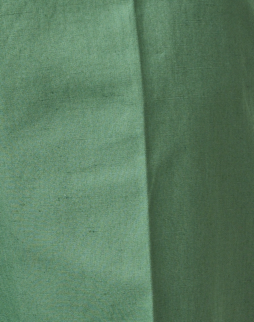 Fabric image - Weekend Max Mara - Zircone Green Cotton Linen Pant