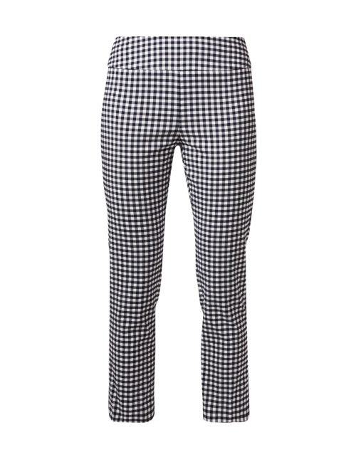 Product image - Elliott Lauren - Navy and White Gingham Pull On Pant