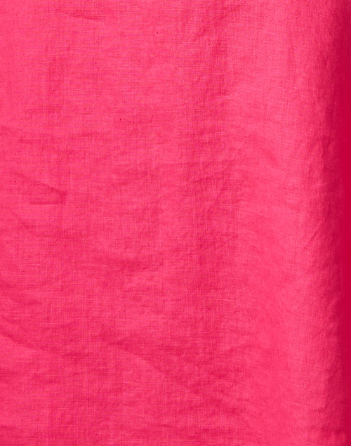 Fabric image - Rosso35 - Pink Linen Shirt Dress