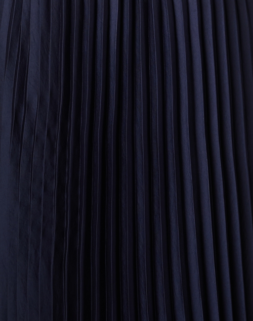 Fabric image - Vince - Navy Pleated Shirt Dress